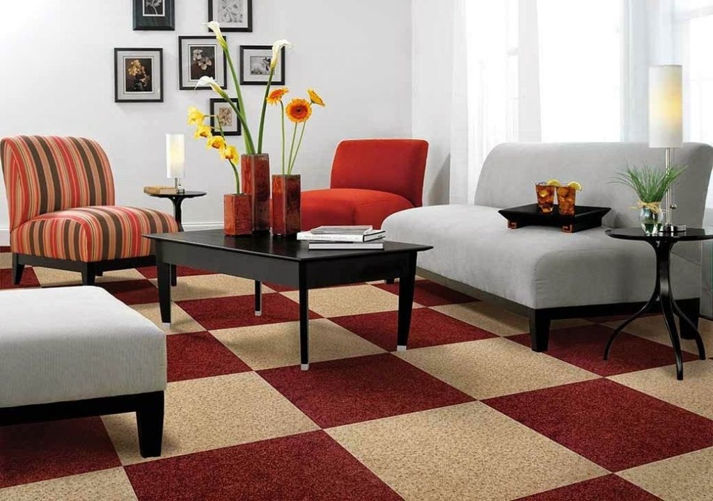 Những mẫu thảm phòng khách hiện đại
