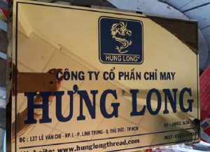 Một số mẫu biển công ty đồng inox được ưa chuộng hiện nay
