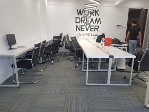 Thảm trải sàn văn phòng họp