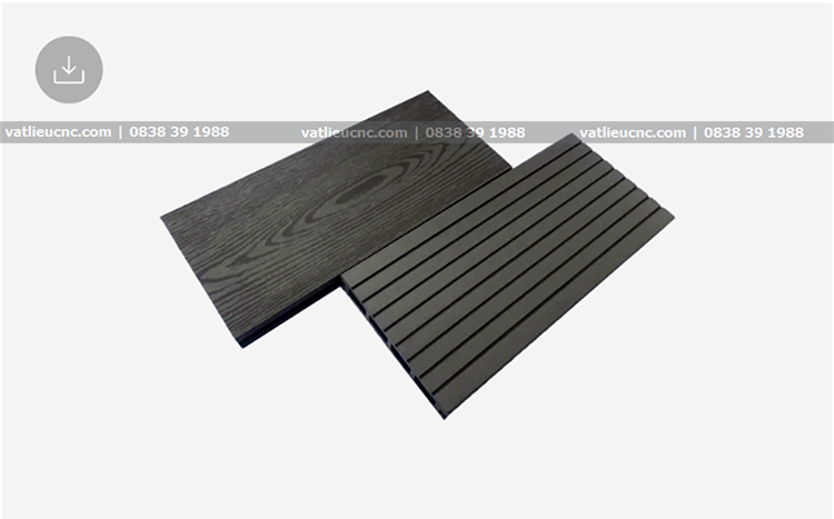 Sàn gỗ nhựa lỗ vuông 3K140V25-DG