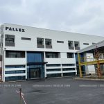 Hoàn thiện rèm cầu vồng sáng láng cho tòa văn phòng Pallex Vietnam
