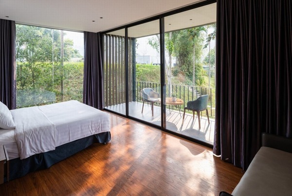Cửa kính nhôm cánh lùa siêu mỏng