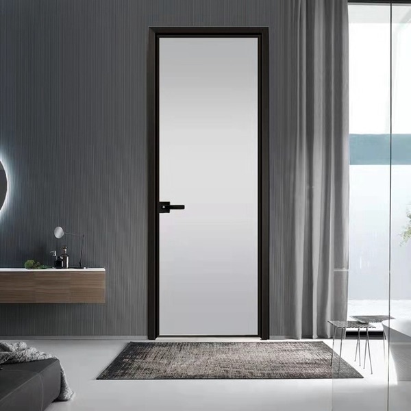 Cửa nhôm kính phòng ngủ hiện đại, sang trọng