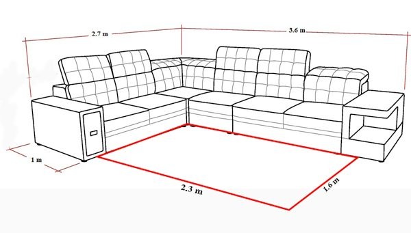 Tổng hợp các kích thước thảm phổ biến, phù hợp với nhiều không gian