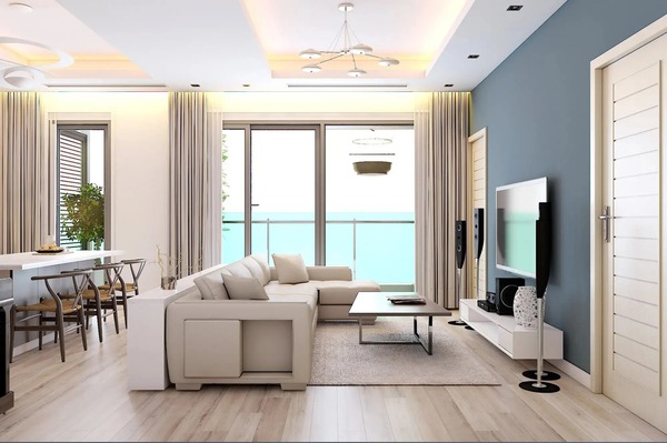 Xác định hình dáng phòng khách để chọn được kích thước thảm phù hợp