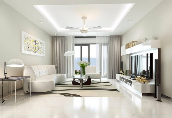 Phong cách thiết kế ảnh hưởng đến việc lựa chọn kích thước thảm trải sàn phòng khách
