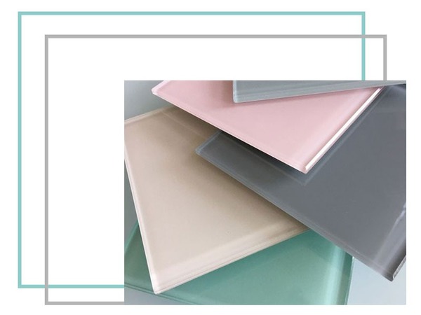 Kính cường lực sơn màu phổ biến